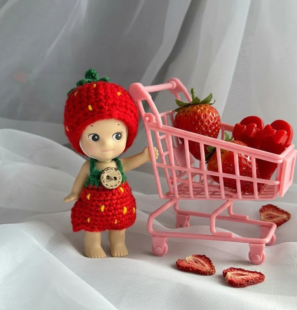 Strawberry Fairy Doll Dress Set